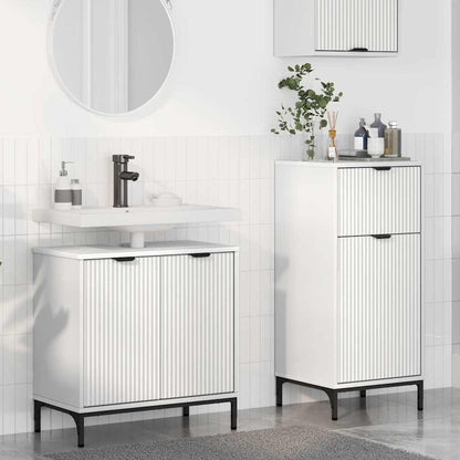 Bathroom Furniture Set 2 pcs White