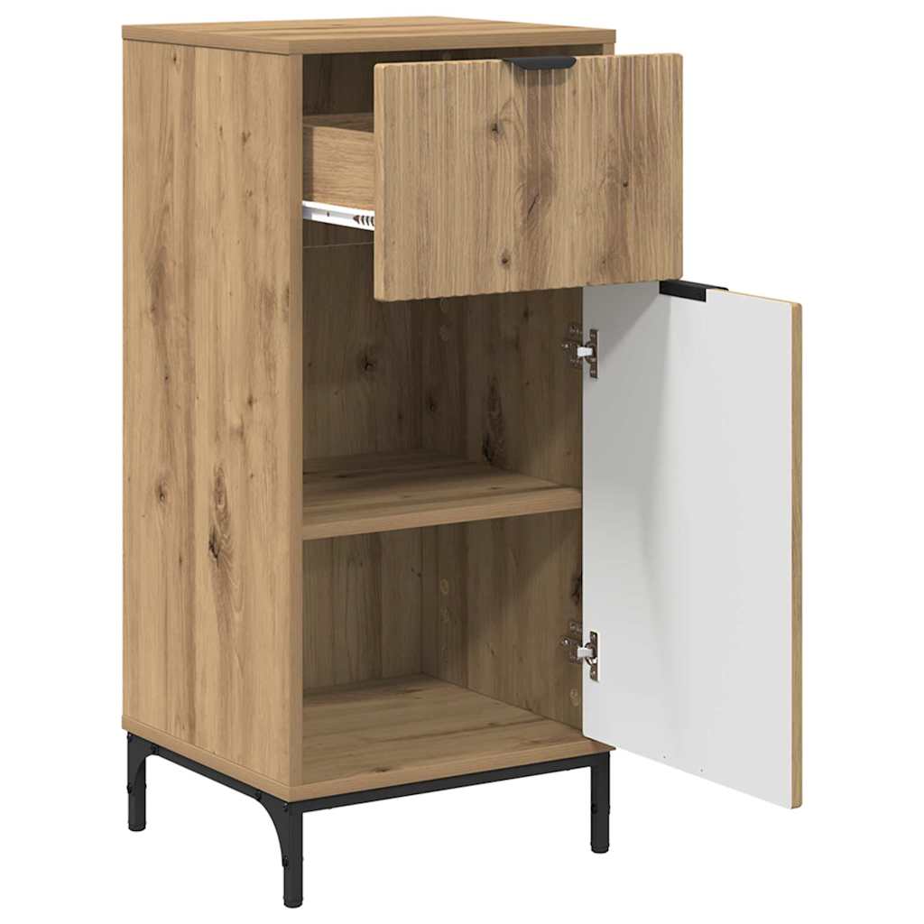 vidaXL Bathroom Furniture Set 2 pcs Artisan Oak 6