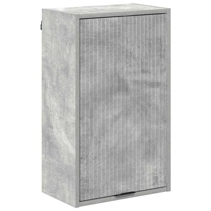 vidaXL Bathroom Furniture Set Concrete Grey Engineered wood, Metal 6