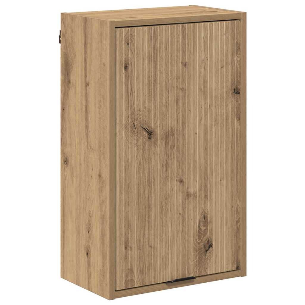 vidaXL Bathroom Furniture Set 4 pcs Artisan Oak Engineered wood, Metal 6