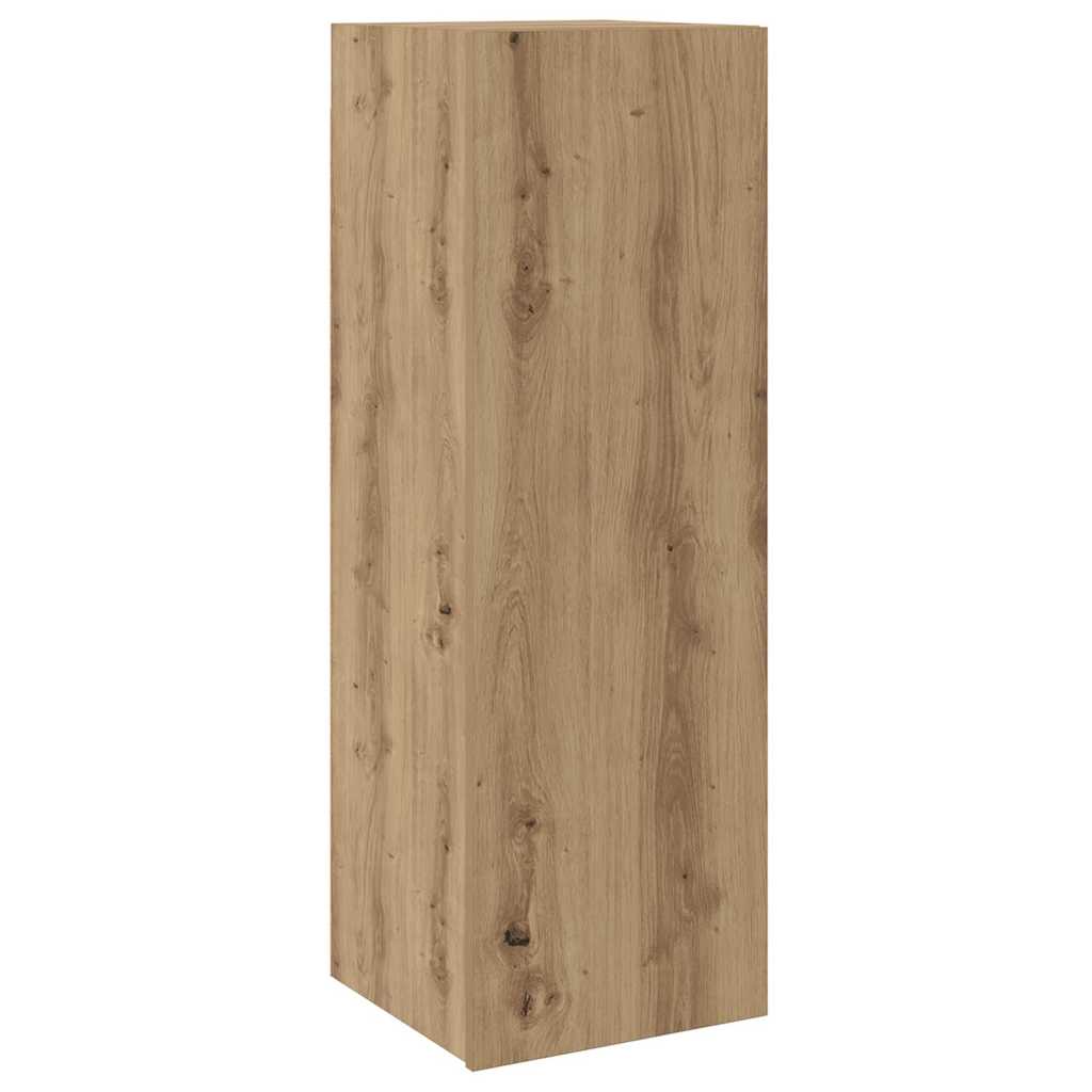 vidaXL TV Cabinet Set 8 pcs Artisan Oak Engineered Wood 5