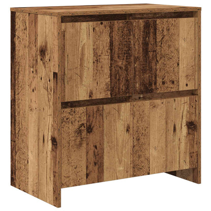vidaXL Sideboard 3 pcs Old Wood 70 x 41 x 75 cm Engineered Wood 6