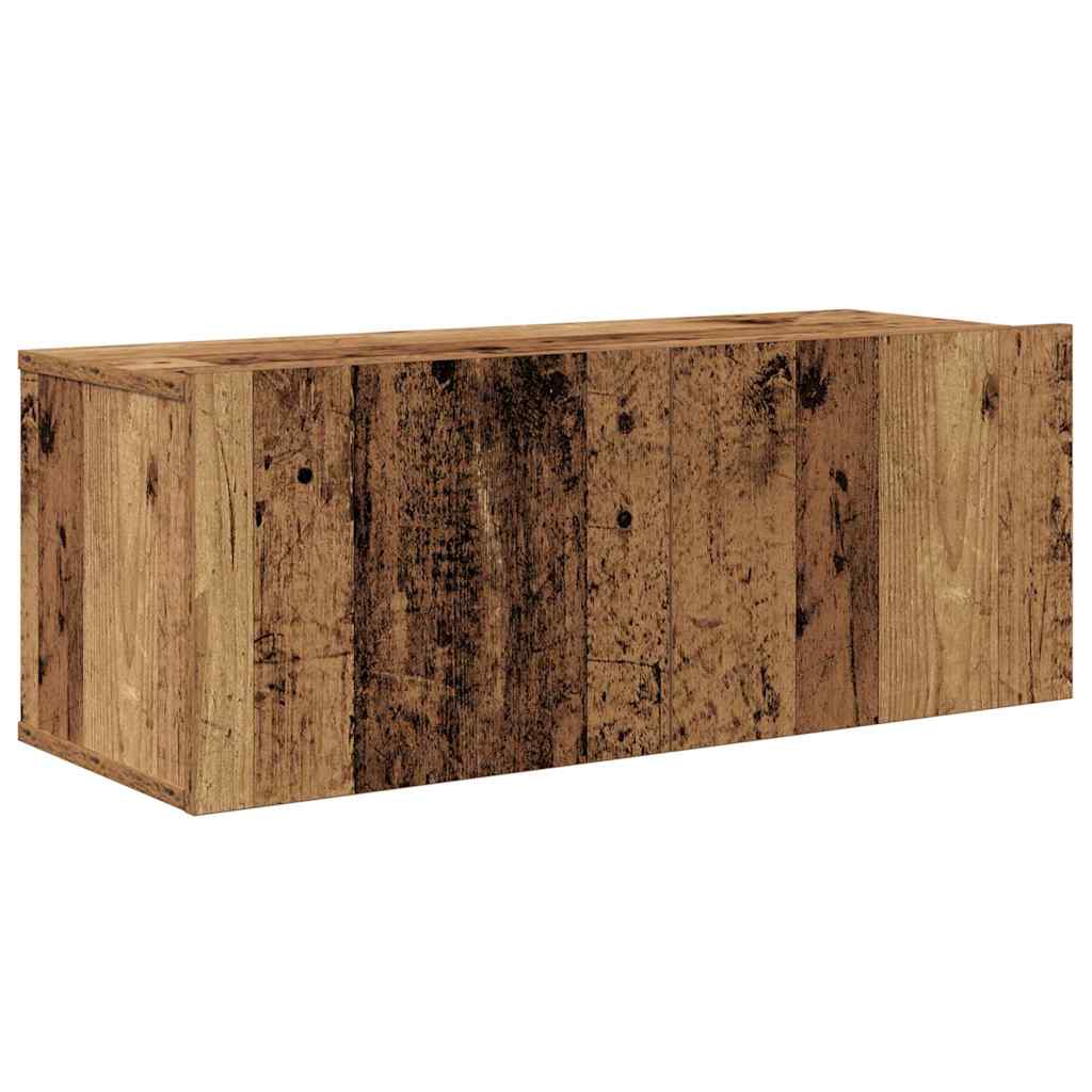 vidaXL TV Cabinet Set 8 pcs Old Wood Engineered Wood 5