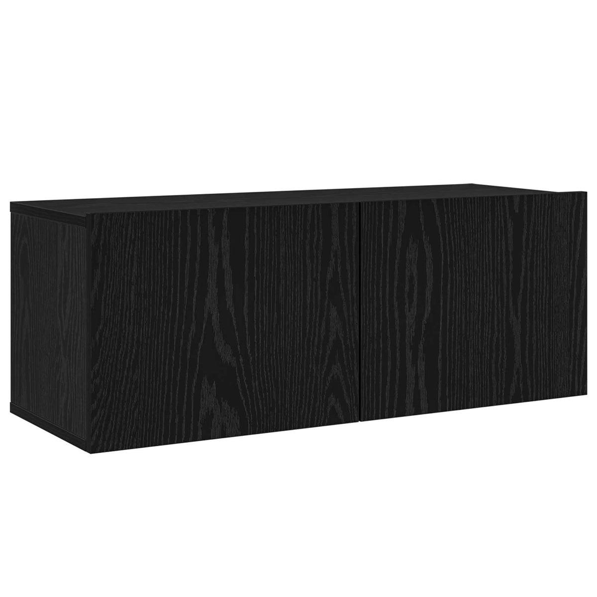 vidaXL TV Cabinet Set 8 pcs Black Oak Engineered Wood 5