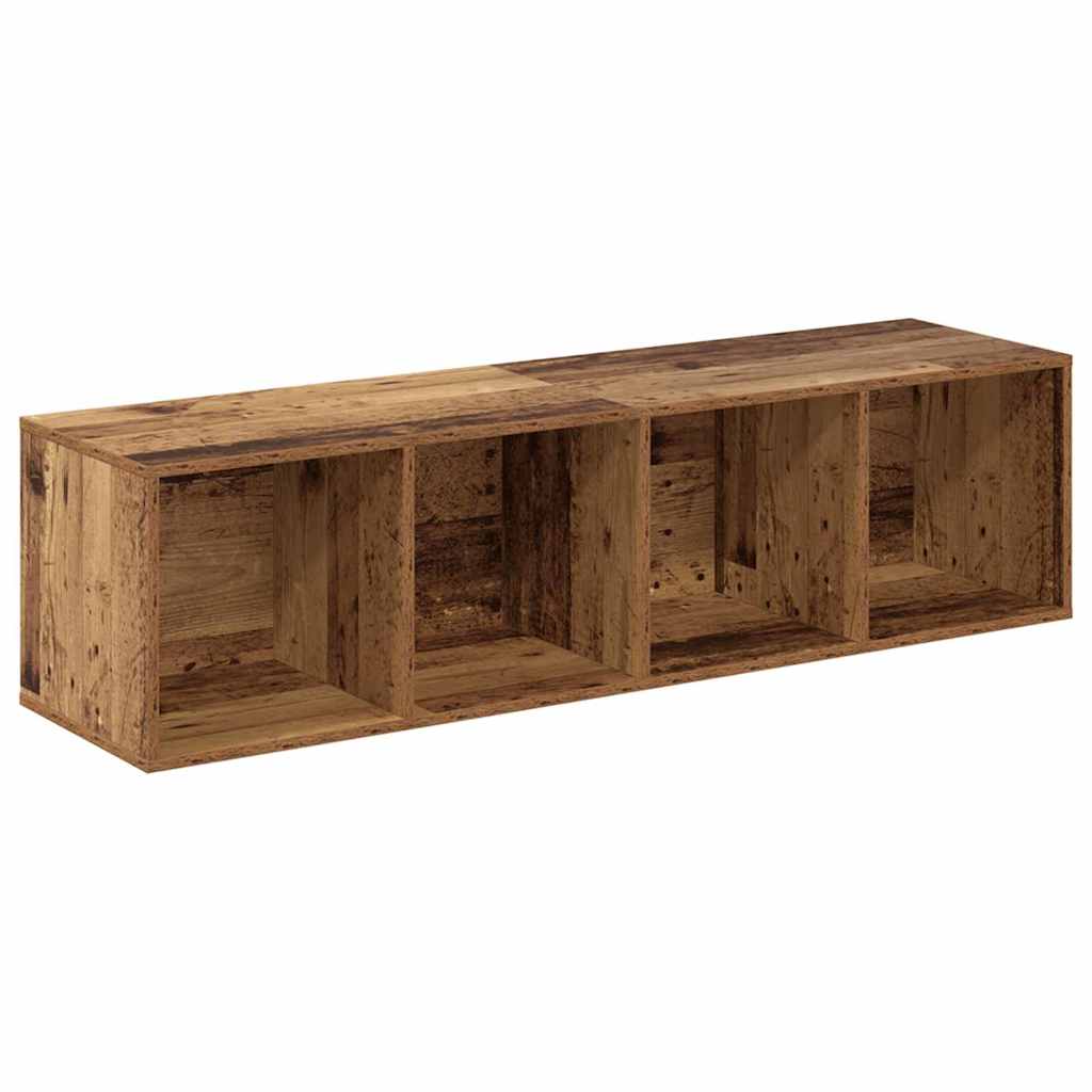vidaXL TV Cabinet Set 4 pcs Brown Engineered Wood 5