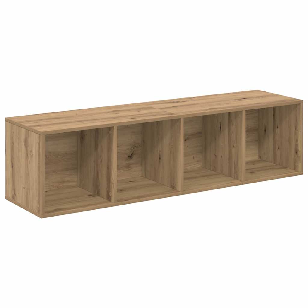 vidaXL TV Cabinet Set 4 pcs Brown Engineered Wood 5