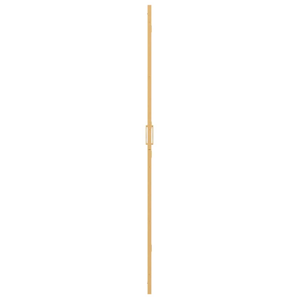 vidaXL Walk-In Shower Wall Folding Gold 120 x 6.5 x 190 cm 6