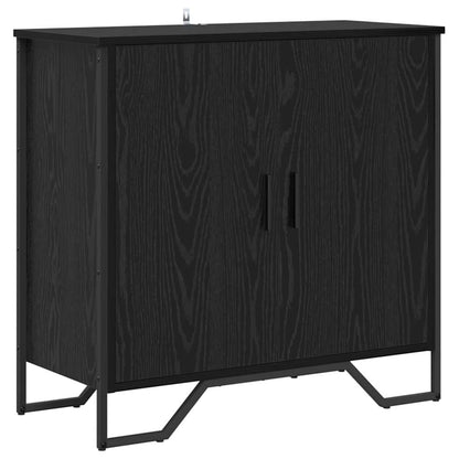 Sideboard 78x35,5x74,5 cm Engineered Wood Black oak