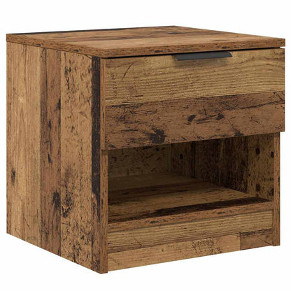 Bedside Cabinets Engineered Wood Old wood
