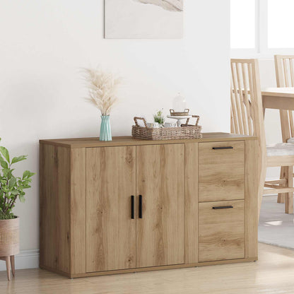 Sideboard 100x33x59,5 cm Engineered Wood Artisan oak