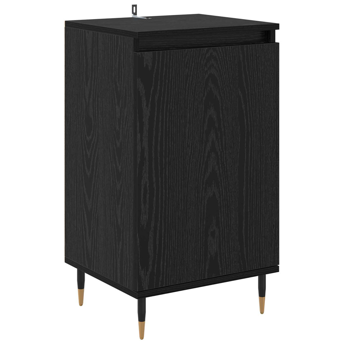 Sideboard 40x35x70 cm Engineered Wood Black oak