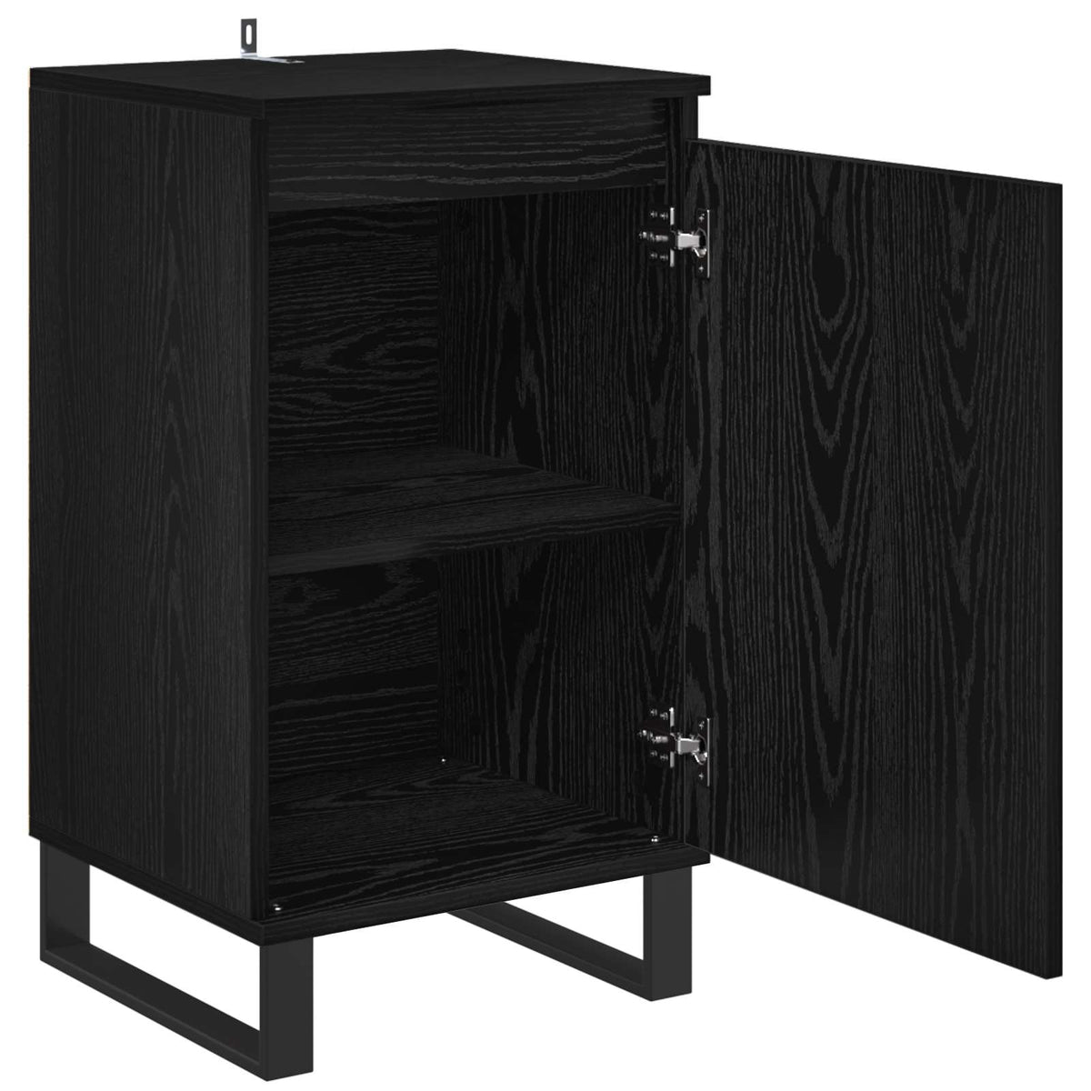 Sideboards 40x35x70 cm Engineered Wood Black oak 1
