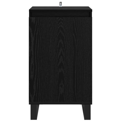 Sideboards 40x35x70 cm Engineered Wood Black oak 1