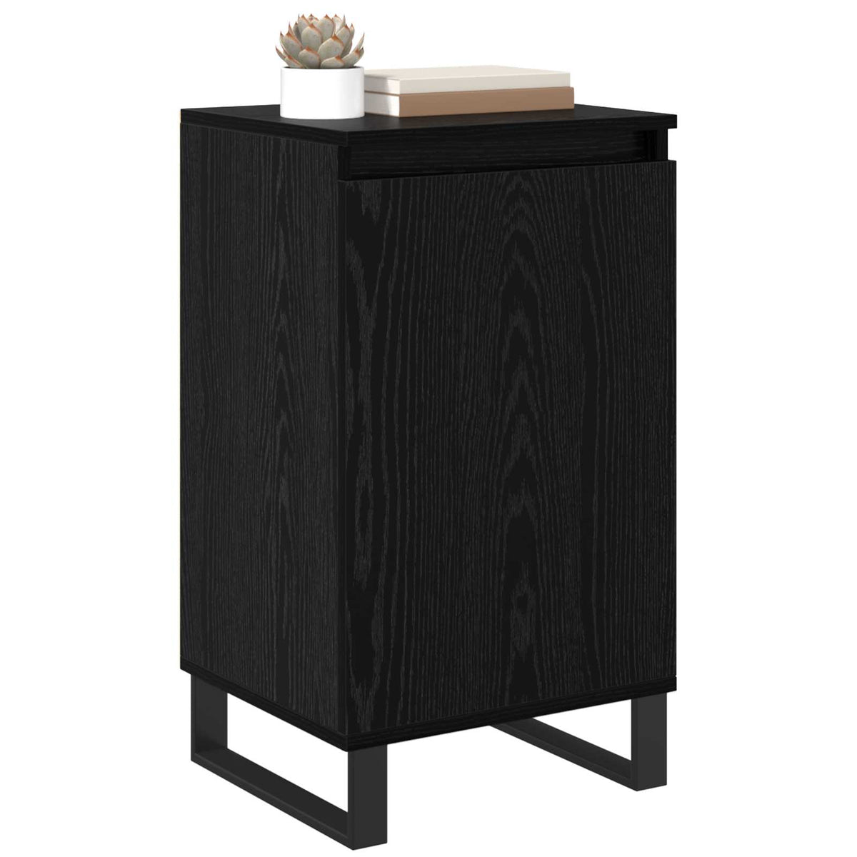 Sideboards 40x35x70 cm Engineered Wood Black oak 1