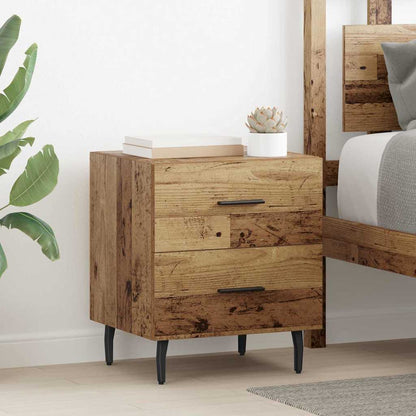 Bedside Cabinet 40x35x47,5 cm Engineered Wood Old wood 1