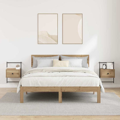 Bedside Cabinet 35 x 30 x 51 cm Engineered Wood Artisan oak