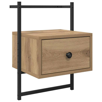 Bedside Cabinet 35 x 30 x 51 cm Engineered Wood Artisan oak