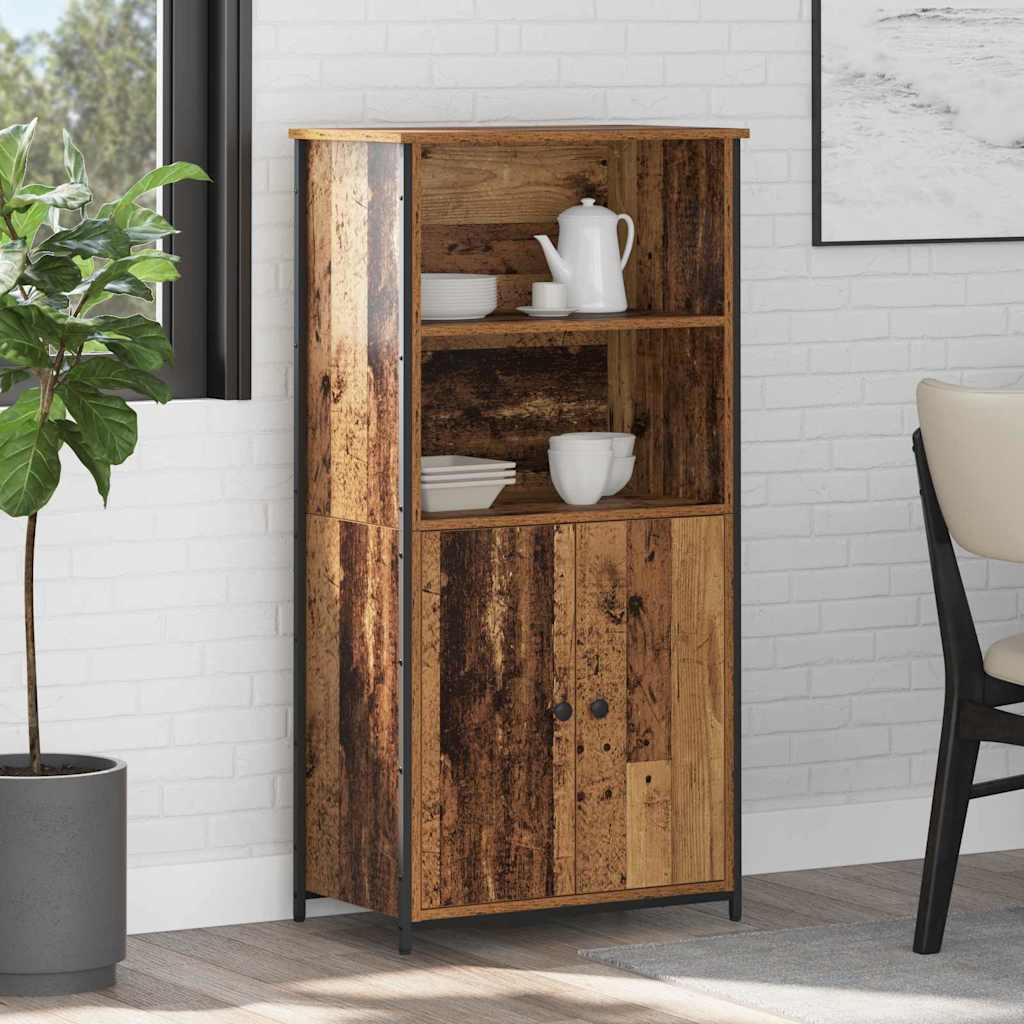 Highboard Engineered Wood Old wood 121.5 cm 36 cm