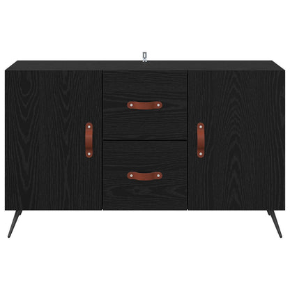 Sideboard 100x36x60 cm Engineered Wood Black oak