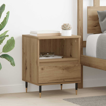 Bedside Cabinet 40x35x50 cm Engineered Wood Artisan oak