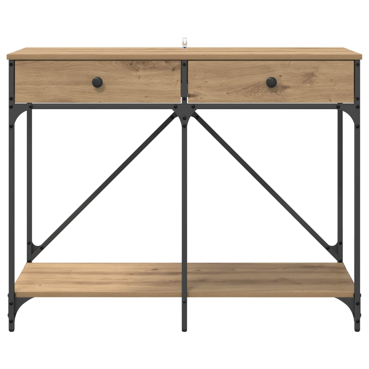 Console Table 100x39x78,5 cm Engineered Wood Artisan oak