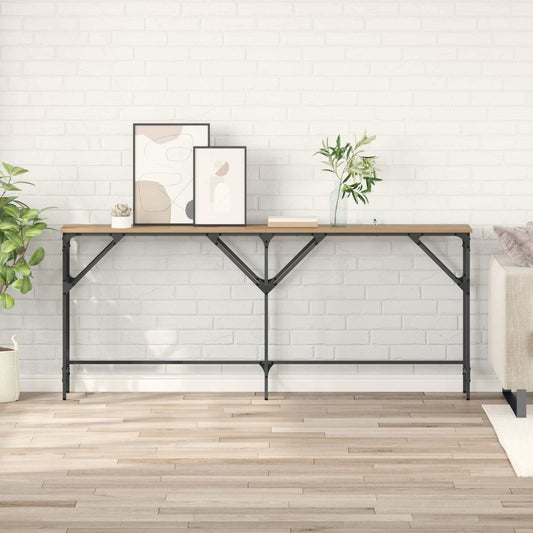 Console Table 180x29x75 cm Engineered Wood Artisan oak 180 cm