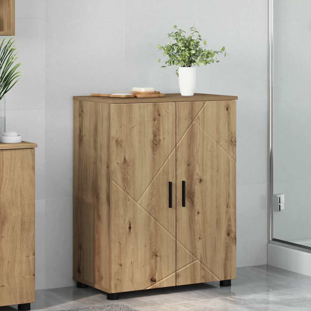 Bathroom Cabinet 60 x 35 x 80 cm Artisan oak