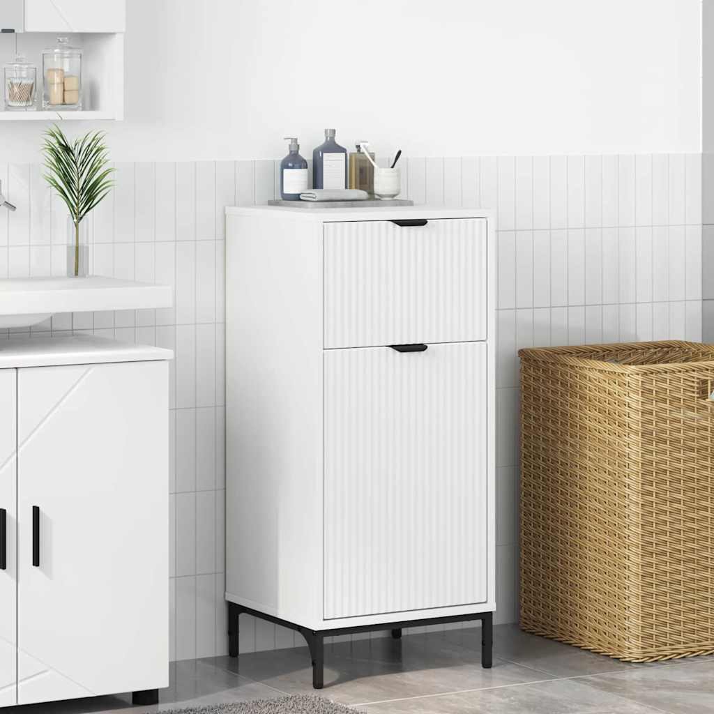 Bathroom Cabinet 39.5 x 36 x 88 cm White