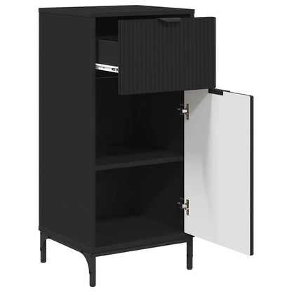 Bathroom Cabinet 39.5 x 36 x 88 cm Black
