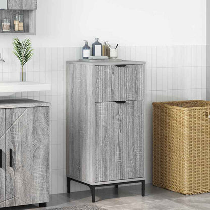 Bathroom Cabinet 39.5 x 36 x 88 cm Grey sonoma