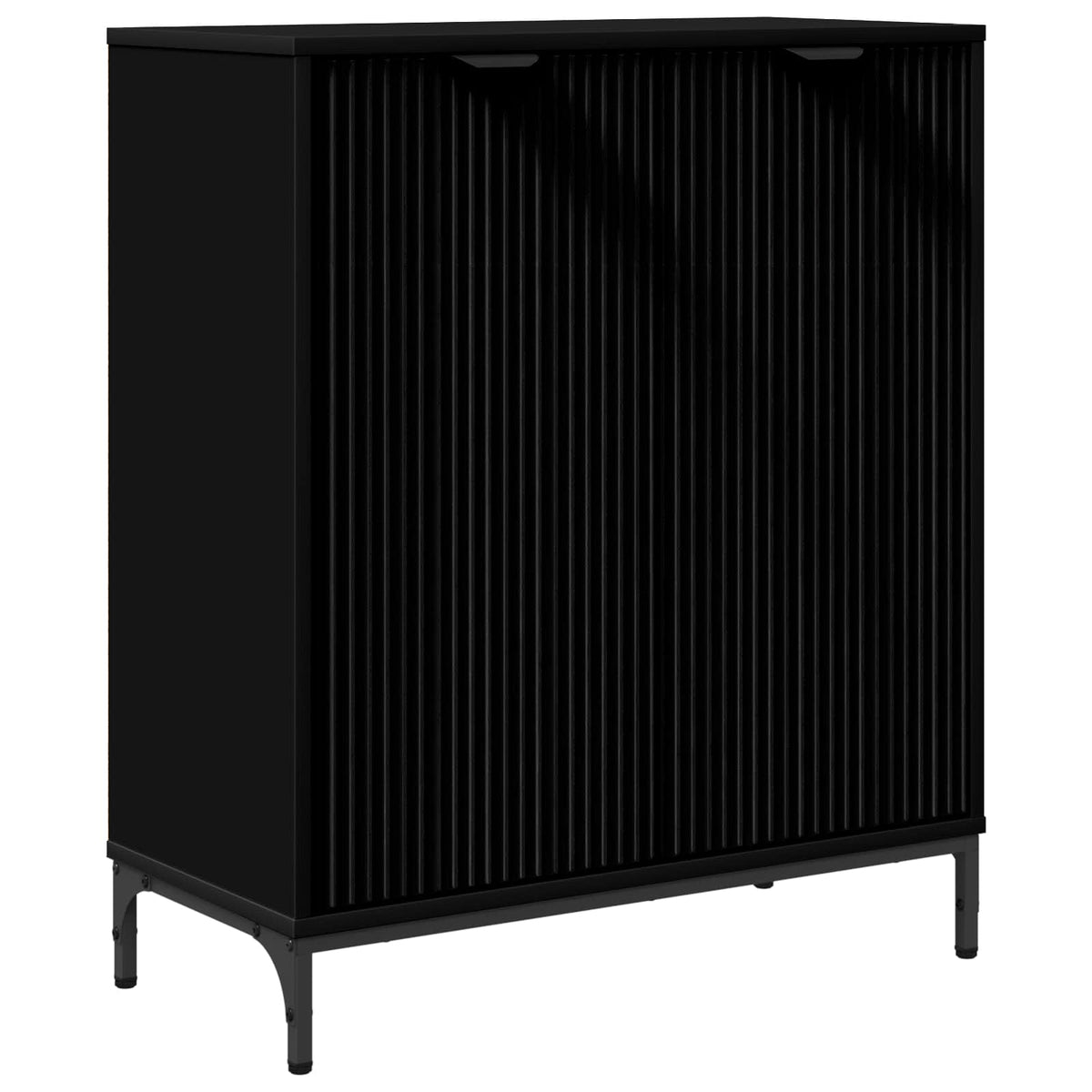 Sideboard 69.5 x 33 x 82 cm Engineered Wood Black