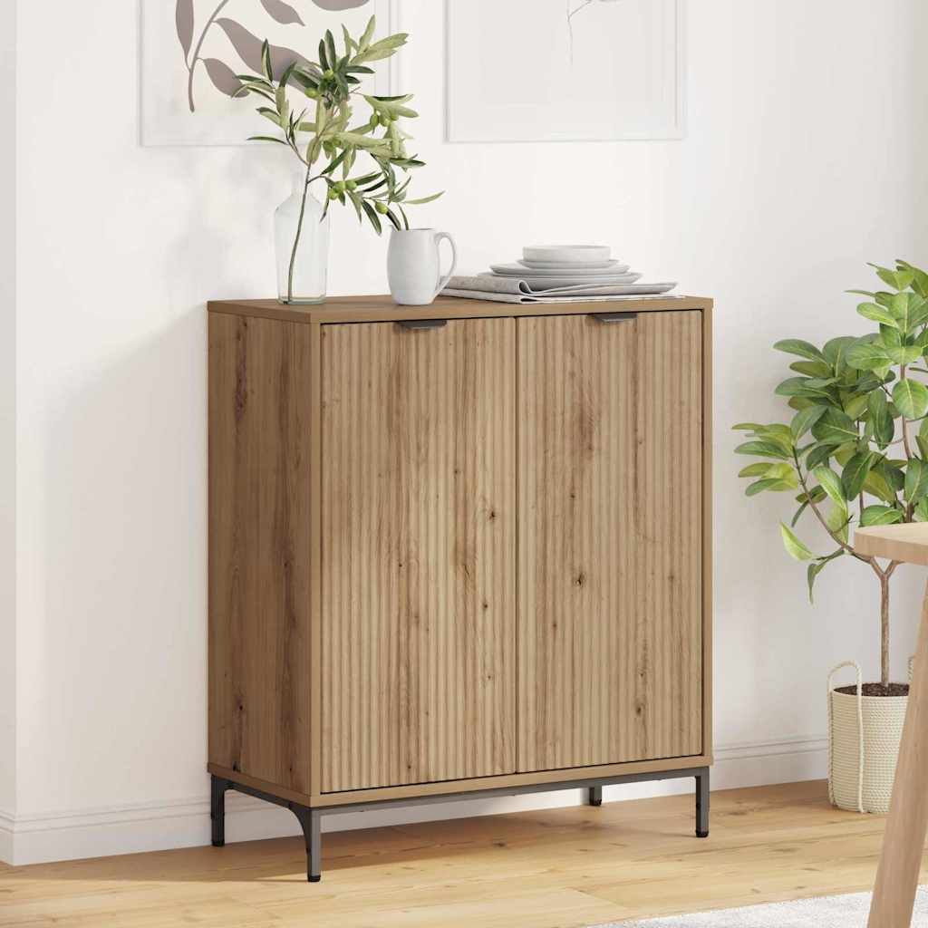 Sideboard 69.5 x 33 x 82 cm Engineered Wood Artisan oak