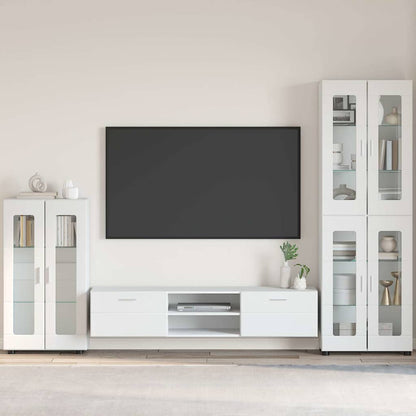 vidaXL TV Cabinet Set FLORIN 3 pcs 150 x 39 x 30 cm White