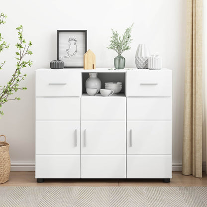 vidaXL TV Cabinet Set FLORIN 3 pcs 150 x 39 x 30 cm White