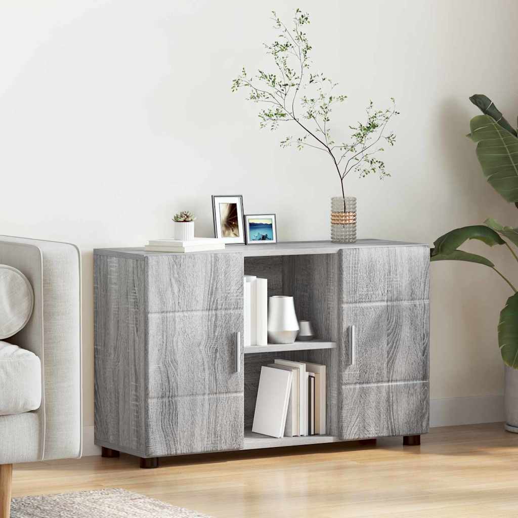 vidaXL TV Cabinet Set FLORIN 3 pcs 150 x 39 x 30 cm Grey Sonoma