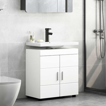 Bathroom Cabinet Set TULUM 60 x 34 x 63 cm Basin Cabinet White