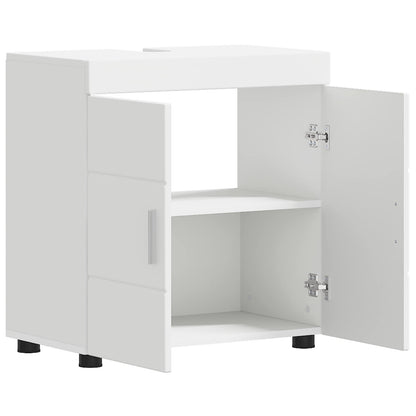 Bathroom Cabinet Set TULUM 60 x 34 x 63 cm Basin Cabinet White