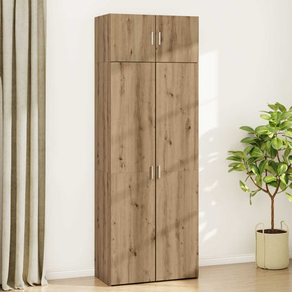 vidaXL Storage Cabinet 2 pcs Artisan Oak 80 x 42.5 x 225 cm 4