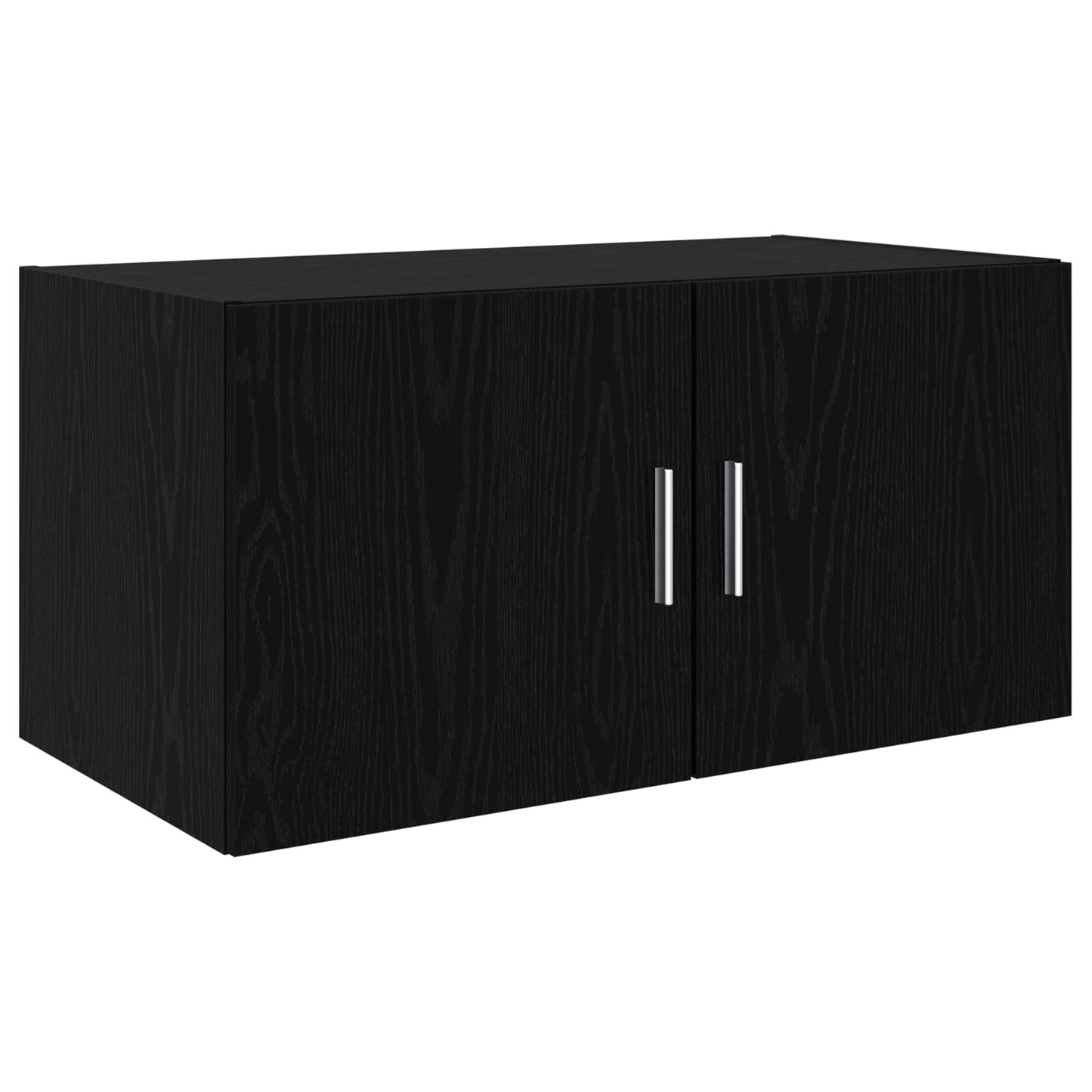 vidaXL Storage Cabinet 3 pcs Black Oak 80 x 42.5 x 225 cm 6