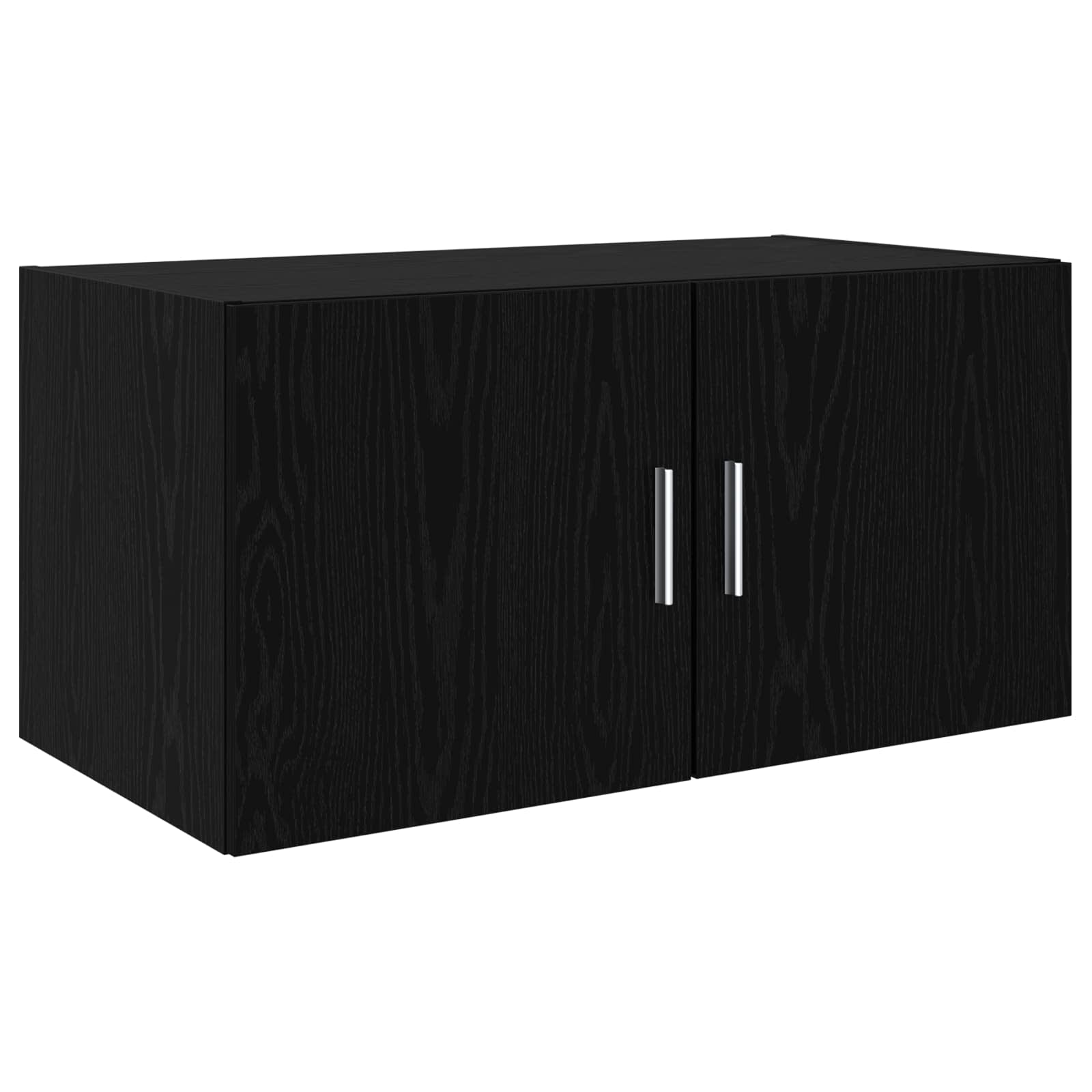 vidaXL Storage Cabinet 3 pcs Black Oak 80 x 42.5 x 225 cm 6