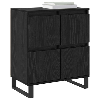 Sideboards Engineered Wood 2 pcs Black oak