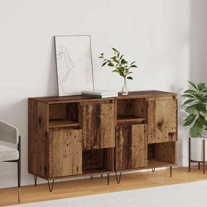 Sideboards Engineered Wood 2 pcs Old wood