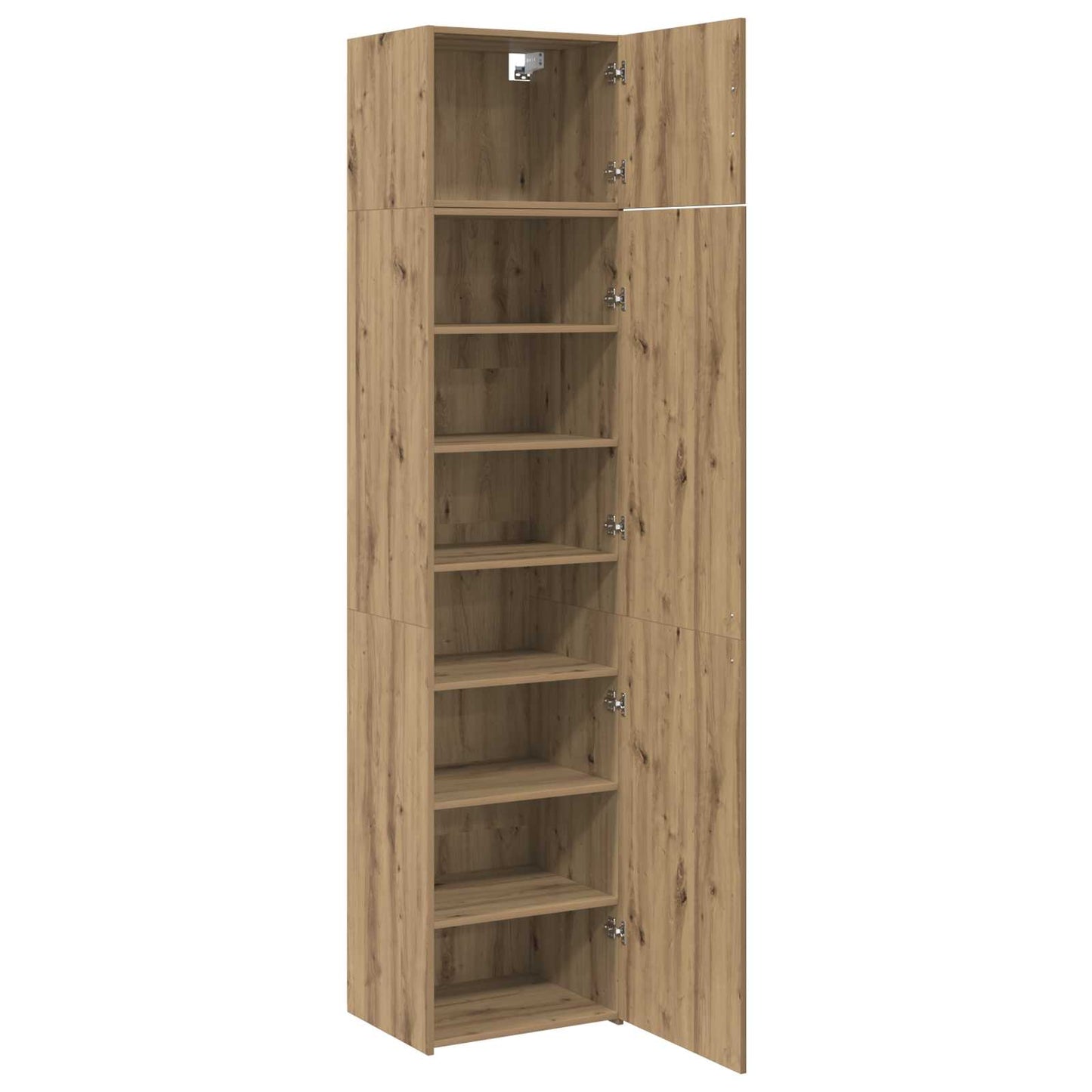 vidaXL Sideboard 2 pcs Artisan Oak 50 x 41 x225 cm 5