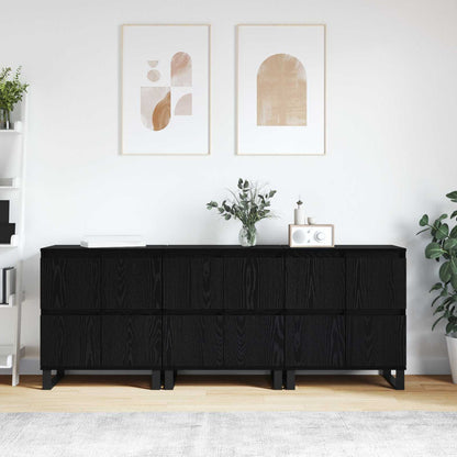 vidaXL Sideboards Engineered Wood 3 pcs