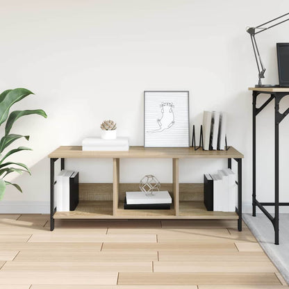 Bookshelf 9-Tier Engineered Wood Width 102 cm Sonoma oak 40.5 cm