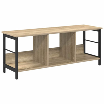 Bookshelf 9-Tier Engineered Wood Width 102 cm Sonoma oak 40.5 cm