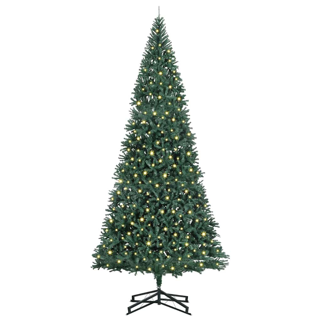 Artificial Pre-lit Christmas Tree with Ball Set Green 500 cm with leds