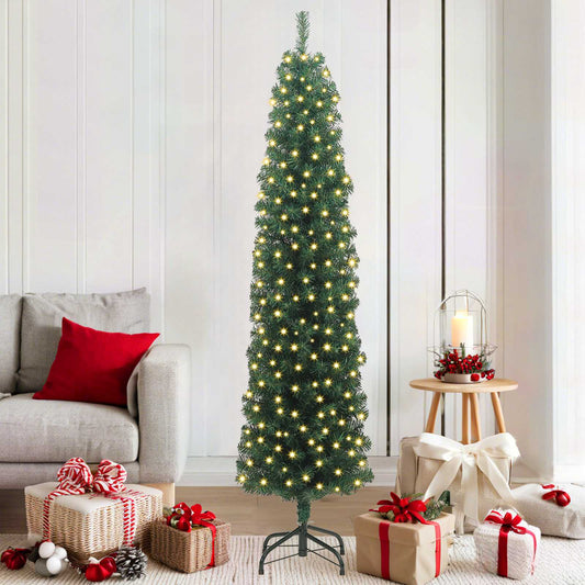 Artificial Christmas Tree Green 180 cm with 300 LEDs
