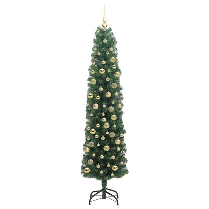 vidaXL Artificial Christmas Tree Green 210 cm 4
