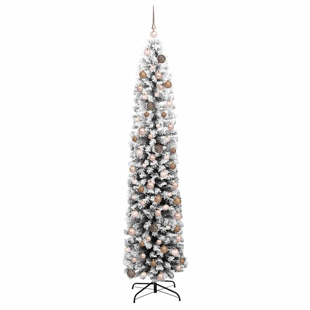 vidaXL Artificial Christmas Tree with 300 LEDs with Stand Green 180 cm 3